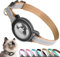 Airtag Katzenhalsband, Breakaway, Odokele Reflektierende Katzenhalsbänder mit Apple-Airtag-Halterung für Kätzchen, Katzen-GPS-Tracker, verstellbare Halsbänder mit