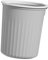 Tangxi Müllcontainer, Moderner Pressring, Runder Mülleimer, Grau für den Haushalt (Mittel 10L)