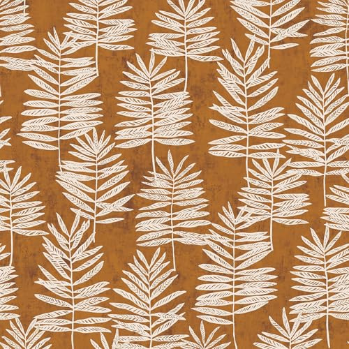 Galerie Zen Orange Tree Leaf DWP0365-06 Wallpaper