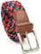 LisaModa Unisex Stretch Flechtgürtel in vielen Farben (Bunt 064, 85-115)