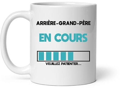 Mug arrière grand père en cours futur homme Tasse