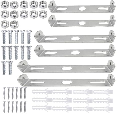 RPHONGHONG 6 Stück Lampenhalterung Decke, Deckenhalterung Lampe mit Schrauben Zubehör Deckenleuchte Halterung Pendelleuchte Halterung für Kronleuchter Beleuchtung Aussetzung