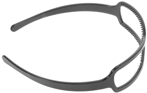 DECORNIJIA Sommeratmosphäre Haarband im Sonnenbrillen Stil für Damen aus Leichtem Kunststoff Komfortables Stirnband für Brillenträger und Strandpartys