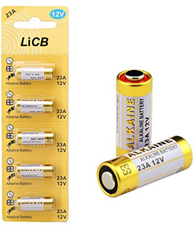 LiCB Alkaline-Batterien, 23 A, 12 V, 5 Stück