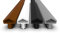 Dikara Türdichtung Braun 10m - 4mm Nutbreite / 7mm Nuttiefe / 12mm Falz - Antidehnungsfaden Haustürdichtung Türanschlagdichtung Zimmertürdichtung
