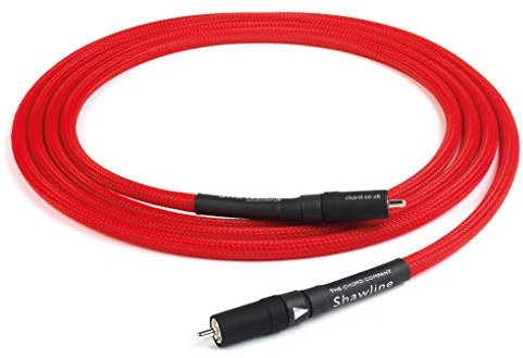 Shawline Analogue Subwoofer Cable by Chord Company (RCA to RCA) 5.0 Metre.