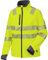 WÜRTH MODYF Warnschutz Softshelljacke Neon Damen – hochwertige & reflektierende Arbeitsjacke in XL – winddicht, atmungsaktiv & wasserabweisend (8.000 mm WS) – in Gelb