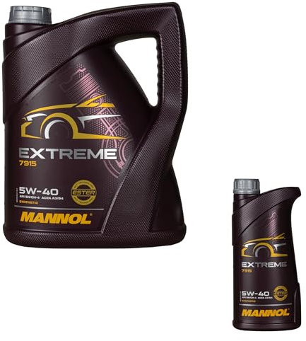 6 Liter Original MANNOL Motoröl Extreme 5W-40 API SN/CF Öl