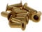 MroMax Hohlnieten, 0,5 cm x 0,2 cm (Länge x Außendurchmesser), Durchgangsloch, Kupfer, Hohlnieten, doppelseitig, Leiterplatte, 200 Stück