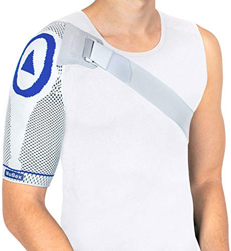 Nutrics | Aktiv Schulterbandage | Damen und Herren | Unterstützend am Schultergelenk | Designed in Germany (XL, Rechte Schulter)
