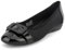 Greatonu Ballerine da Donna Casual, Classiche, di Forma Quadrata Nero EU 37