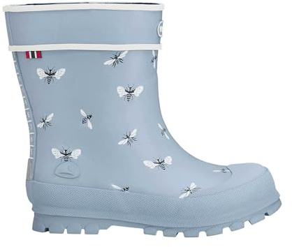 Viking Jungen Unisex Kinder Alv Jolly Gummistiefel, Iceblue/White, 24 EU Weit