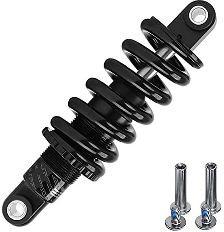 aiNPCde MTB Stoßdämpfer Hinten Schraubenfeder 125mm 150mm 165mm 190mm Mountain Wheel Chair Fahrrad Federung Stoßdämpfer