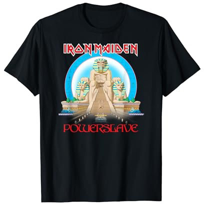 Iron Maiden - Powerslave Egypt Heather T-Shirt