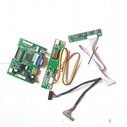 Fit B170PW05 V.1/V.2/V.3/V.4/V.5 30-Pin LVDS 1440 * 900 1CCFL Keyboard VGA HDMI-Compatible AV 17 LCD screen controller board (B170PW05 V.1)