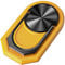 ihreesy Anneau Support pour Téléphone, Rotation à 360° Anneau Telephone Support Créativité Bague Telephone Portable Smartphone Anneau de Support Universel pour Tous Les Smartphones,Jaune