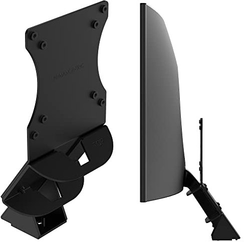 HumanCentric Adaptador de montaje VESA compatible con monitores curvos Samsung CF397 y CRG5 de 24, soporte adaptador monta monitor a soporte VESA, brazo o soporte de escritorio con 75x75 o 100x100 mm