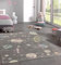 Mia's Teppiche Marie pflegeleichter Teppich fürs Kinderzimmer, mit Planeten und Sternen, Kinderteppich, Galaxy-grau, 160x230 cm