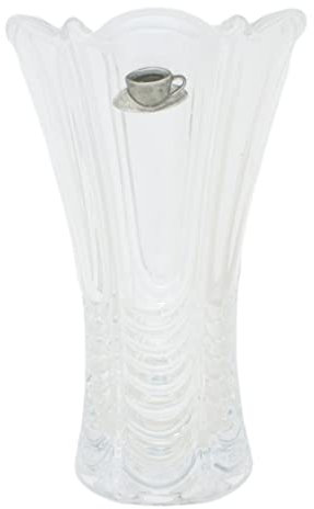 Teacup Flower Table Vase Cut Crystal Glass Flute Style Luxury Gift 362