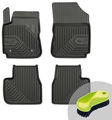 FROGUM No.77 Tapis de Sol Voiture Toutes Saisons pour Citroën C4 Cactus 2014-2020 | Matériau TPE Durable
