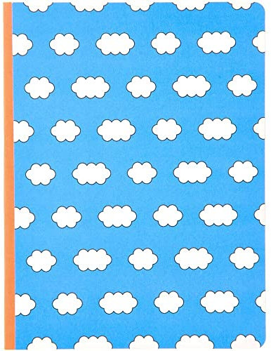 EYE CANDY Notizbuch, blau, 128 Seiten, 14,5 x 19 cm, FSC MIX