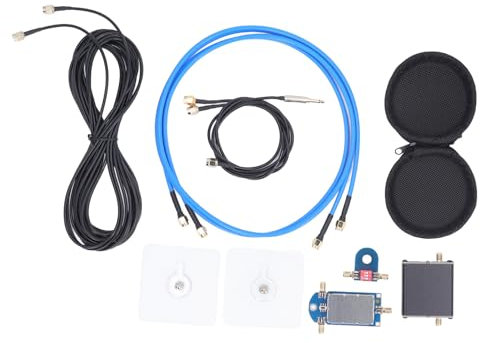 Kleine Loop-Antenne, Vollband-High-Gain-HF-AM-FM-VHF-UHF-SDR-Loop-Aktivempfängerantenne 5-12 V