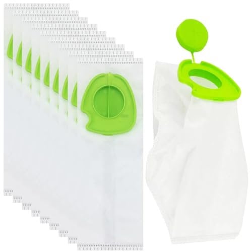 FiTspi 10 Pack Vacuum Dust Bags, Replacement for Gtech Pro Series Vacuum Cleaner, Non-woven Fabric Material, Dust Bag Accessory