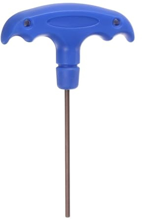 TOP-VIGOR 1Pcs H2.5 T-Handle Hex Key Wrench, 2.5mm S2 Steel T-Key Inner Hexagon Spanner Allen Key Allen Key Repair Tool