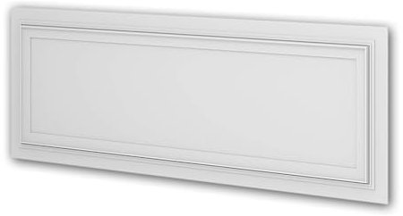 Profhome 3D Wandpaneel 159819 150 cm x 2 cm x 50 cm aus Polyurethan Hartschaum vorgrundiert