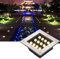 Focos Suelo Led Exterior - Empotrable Al Aire Libre Focos, Proyector LED De Bajo Voltaje De 12 V A Prueba De Agua IP67, Lámpara De Jardín Enterrada, Para Terraza/Jardines/Caminos De Piscinas(Green lig