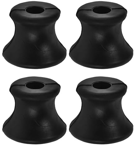 Cabilock 4pcs Tuning Fork Holder Rubber Base For Stable Support Tuning Fork Accessory Holder For Musical Instrument Sound Therapy And Yoga Tuning