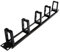 Celabie 19 Inch 1U Rack Cabinets Cable Management Network Organizer Hollow Metal Base Five Ring Detachable Wire Manager Frame