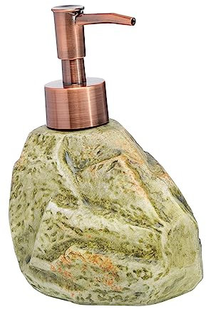 POPETPOP 1stück Keramischer Seifenspender Im Steinlook Retro Flüssigseifen Und Shampoo-behälter Für Bad Und Küche Leicht Nachfüllbar Langlebig Und Praktisch