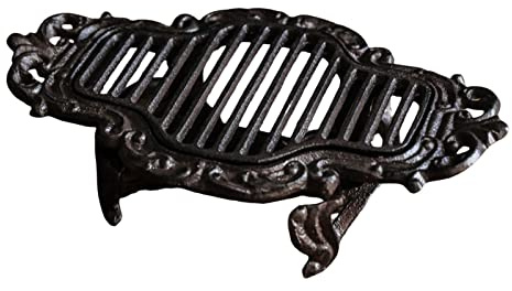 SiaBiced Elegant Cast Iron Teapot Warmer Set with Candle Holder, Style B