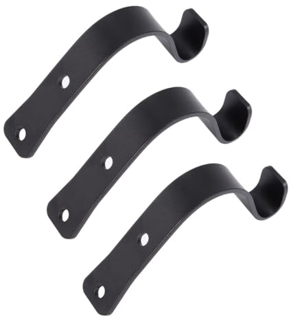 BESPORTBLE 3 Crochets Muraux Minimalistes Support Solide et Solide, Fixation Murale Ferme, Lot de 3 Sets de Sets Suspendre de Jardin la Cuisine et Jardin