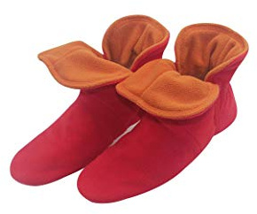 RAIKOU Hausschuhe für Damen, Herren aus Micro Fleece mit ABS und Rutschfester Sohle Größe,Super Flauschige Hüttenschuhe