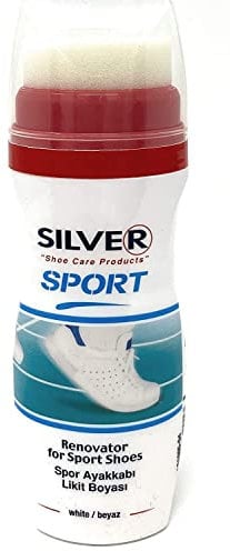 RENOVATEUR CHAUSSURE SPORT BLANC AVEC APPLICATEUR RECOLORE ET RESTAURE - SILVER