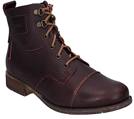 Josef Seibel Sienna 17, Damen Stiefeletten, Rot (Bordo MI123 410), 39 EU (5.5 UK)