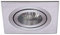 wonderlamp Clasic W-E0 Foco empotrable cuadrado GU10, Aluminio, 10 UNIDADES