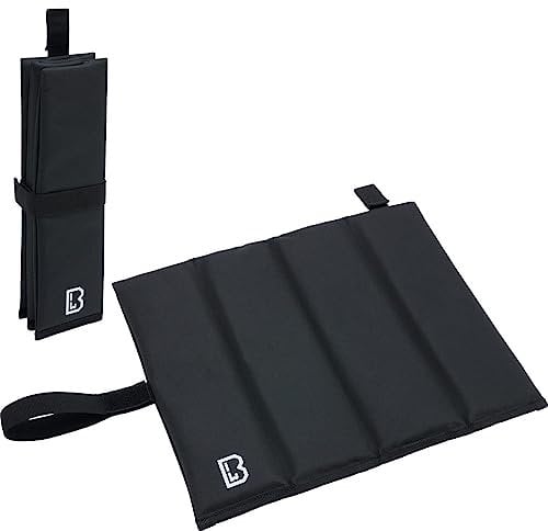 Brandit FALTMATTE/SITZKISSEN FALTBAR Outdoor Trekking Matte Jagd UNTERLAGE, Farbe:Schwarz
