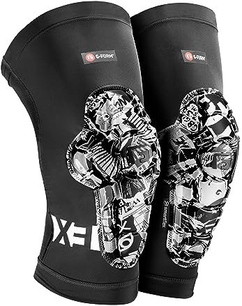 G-Form Pro-X3 Rodilleras para Bicicleta de Montaña para Hombre y Mujer - Mountain Bike y Motocross - Arte Callejero, Adulto Mediano