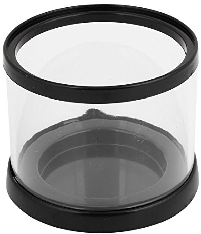Ruilogod Car Truck Plastic Cup Bottle Drink Can Holder Black Clear 85mm Dia(id:7f 18e ea 533 fa3