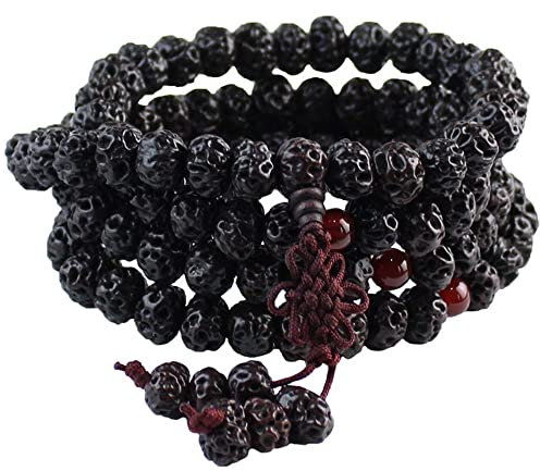 Lllunimon 108 Verheißungsvolle Bodhi Mala Perlen Armband Halskette Gebetsbuddha Perlen Für Yoga -Meditation