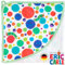Smithy Kapuzenhandtuch für Baby´s und Kinder 100x100 cm - Raupe Nimmersatt Babyhandtuch aus Frottee Baumwolle - Kapuze Handtuch für Mädchen & Jungen (Druck)