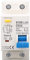 Disjoncteur Miniature 230V, A Type 30mA 50A 1P N Disjoncteur à Courant Résiduel, Protecteur de Fuite Protection Contre les Surcharges Commutateur D'air pour Lignes de Distribution D'éclairage