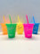 Costa Personalised Reusable Frappe Cup (Orange)