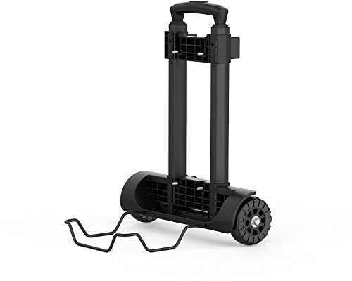 ECOPLAY Klappbarer Handwagen für FOSSiBOT F2400, ECOPLAY SYD2400 Tragbares Kraftwerk Spezialwagen Flaches Auto mit Rollen Faltbarer Leichter leiser kompakter für Reisen, Camping, Bewegen