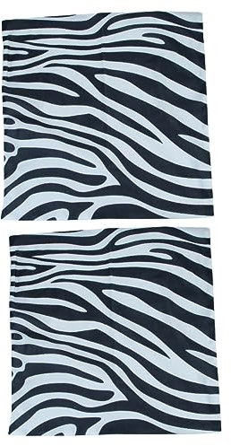 DECHOUS 4stücke Zebra Kissenbezug Hochwertiger Baumwollcanvas Dekorativer Kissenbezug Für Sofa Wohnzimmer Schlafzimmer Atmungsaktiv Leicht Zu Reinigen Für Täglichen Gebrauch
