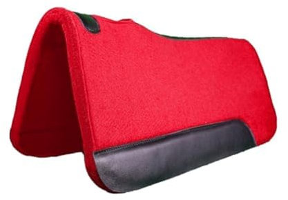 EQUIGEAR Westernpferd-Filzpad/Konturpad aus hochwertigem Wollfilz in den Größen 32 x 32 Zoll und 30 x 30 Zoll A09 (32x32)