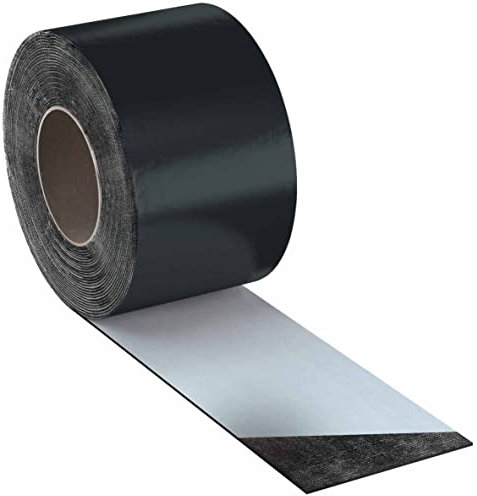 KAUFDACH® Dachdeckerband Bitumenband Abdichtband selbstklebendes Reparaturband (Anthrazit/Grau (RAL7016), 300,0mm)